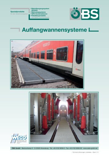 Auffangwannensysteme - ÃBS GmbH