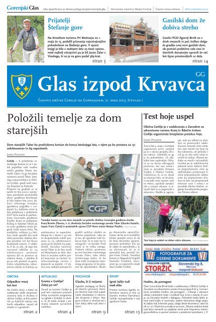 Glas izpod Krvavca - Cerklje.si