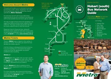 Hobart (south) Bus Network Guide - Metro Tasmania
