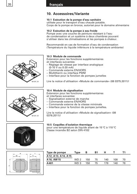 A 12, A 13, A 14, A 15, A 16, A 401 AD 401, AW 15 A 12 KW ... - Biral