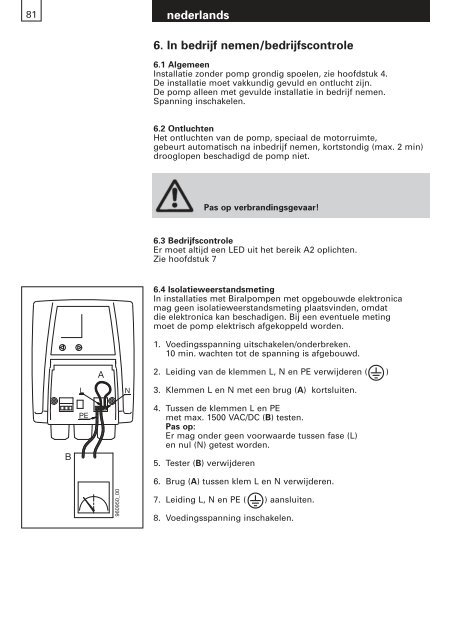 A 12, A 13, A 14, A 15, A 16, A 401 AD 401, AW 15 A 12 KW ... - Biral