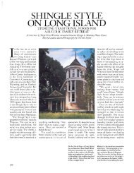 SHINGLE STYLE ON LONG ISLAND - Shope Reno Wharton