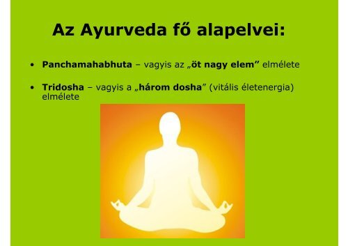 Riesz IstvÃ¡n elÅadÃ¡sa: Az Ayurveda alapjai - Magyar Ayurveda ...