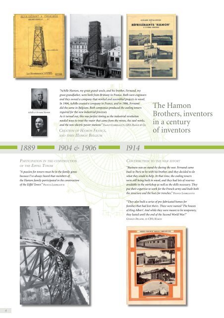 Hamon, a hundred years engineering for nature (PDF 2Mo)