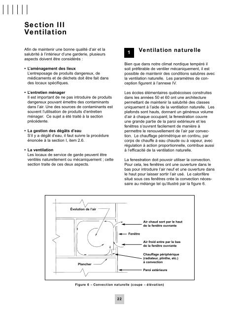 La qualitÃ© de l'air dans les services de garde prÃ©scolaires - CSST