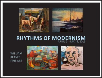 View the Exhibition Catalogue PDF - William Reaves Fine Art