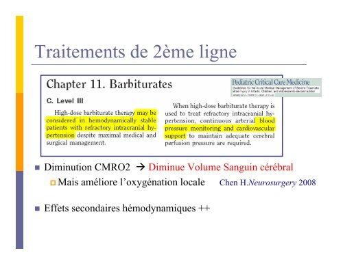 Trauma crânien sévère de l'enfant - CHU Sainte-Justine - SAAC