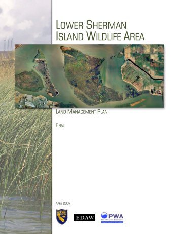 Lower Sherman Island Wildlife Area Land Management Plan