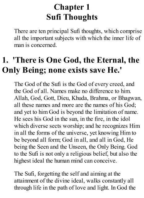 The Way of Illumination (The Sufi Teachi - Khan, Hazrat Inayat_0