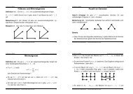 4 BÂ¨aume und Minimalger Â¨uste Minimalger Â¨ust Anzahl an Ger Â¨usten