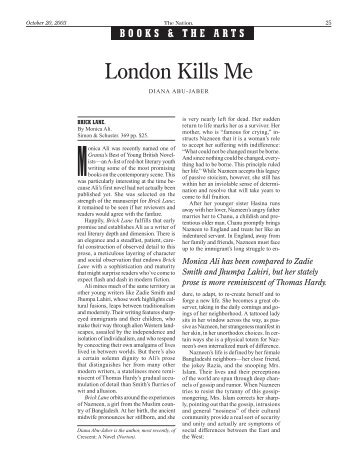 London Kills Me - Paola Carbone