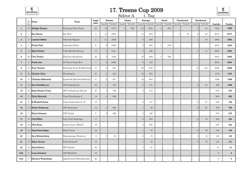 17. Treene Cup 2009 - Medesiden