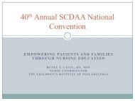 40th Annual SCDAA National Convention - Sickle Cell Disease ...