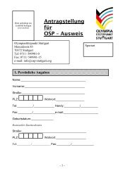 Antragstellung fÃ¼r OSP â Ausweis - OSP Stuttgart