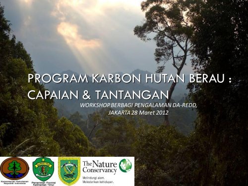 program karbon hutan berau - Forest Climate Center