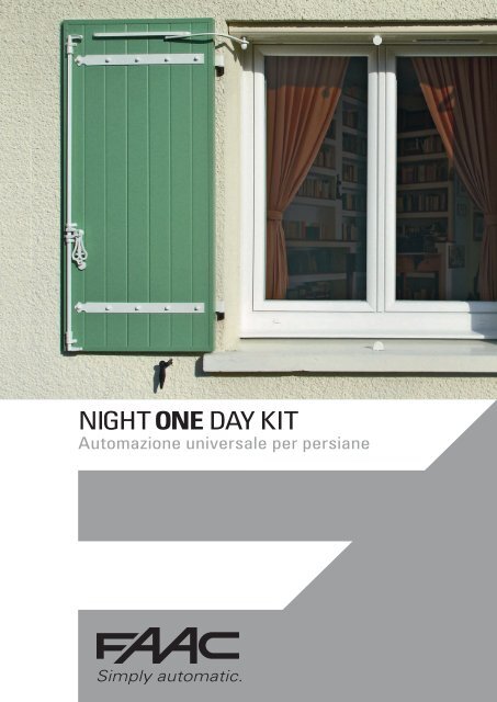 NIGHT ONE DAY KIT - Faac