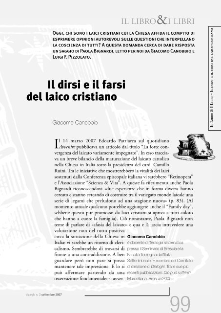 Dialoghi - Azione Cattolica Italiana