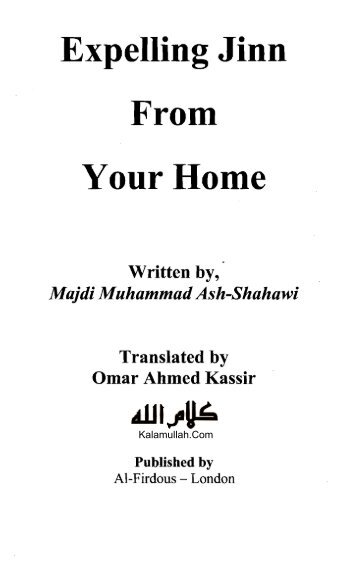 Expelling Jinn from Your Home - Mission Islam