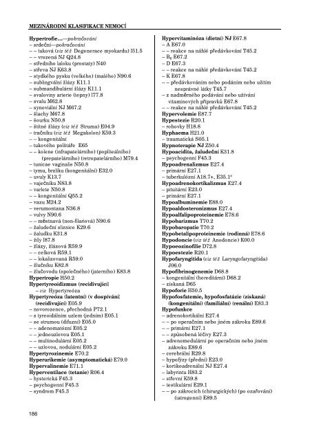 MKN-10 AbecednÃ­ seznam