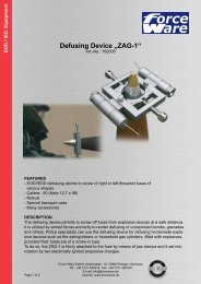 Defusing Device „ZAG-1“ - Force Ware