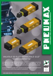 valvole ed elettrovalvole g1/2â âserie compattaâ - Pneumax