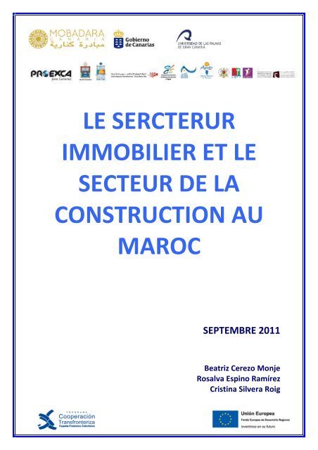 Etude Construction et Immobiliere 2011 - Proexca