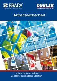 Katalog Von Hand beschriftbarer Etiketten - Dobler GmbH Dobler ...