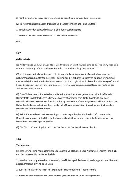 Bauordnung des Landes Sachsen-Anhalt (Bauo LSA) Vom 20 - FVLR