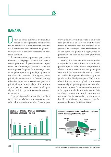 SÃ­ntese Anual da Agricultura de Santa Catarina - 2001-2002 - Cepa