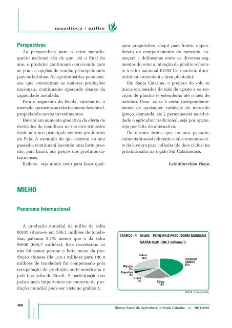 SÃ­ntese Anual da Agricultura de Santa Catarina - 2001-2002 - Cepa