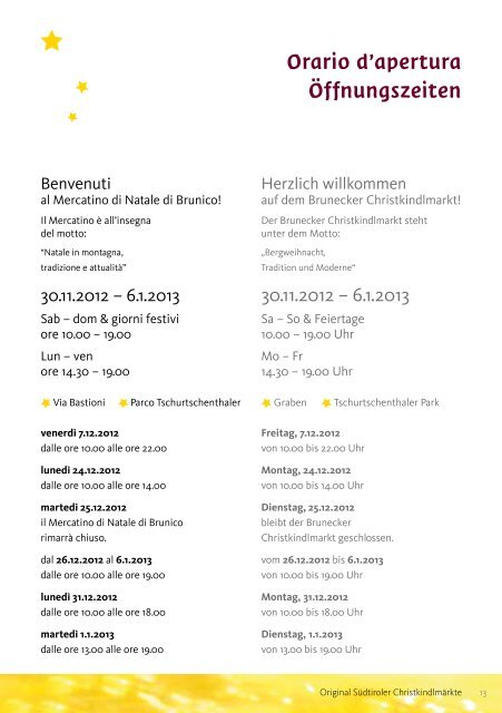 Download Brochure 2012 - Stadtmarketing Bruneck