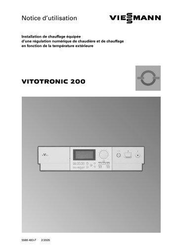 F9D?DB?>93 (&& Notice d«utilisation - Viessmann