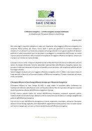 Manifesto (pdf) - European Alliance to Save Energy