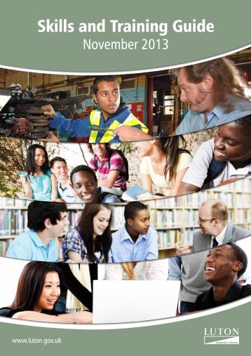 Skills and training guide ( 824.5 kB ) - Luton Borough Council