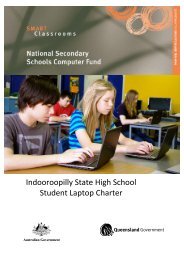 Indooroopilly State High School Student Laptop Charter