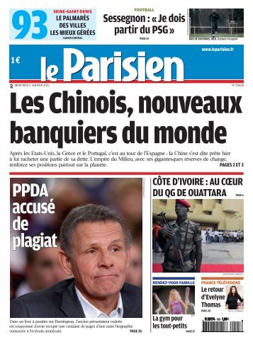 PPDA accusÃ© de plagiat - Pierrefitte Socialiste