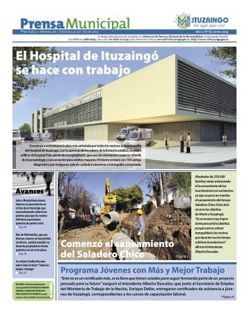 El Hospital de ItuzaingÃ³ se hace con trabajo