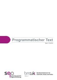 Programmatischer Text - SQA