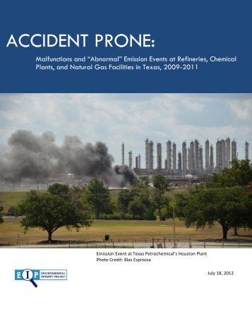 accident prone - Environmental Integrity Project