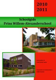 Schoolgids Prins Willem-Alexanderschool