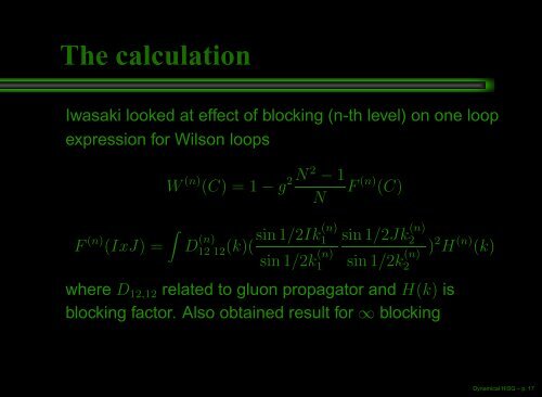 Dynamical HISQ - University of Glasgow