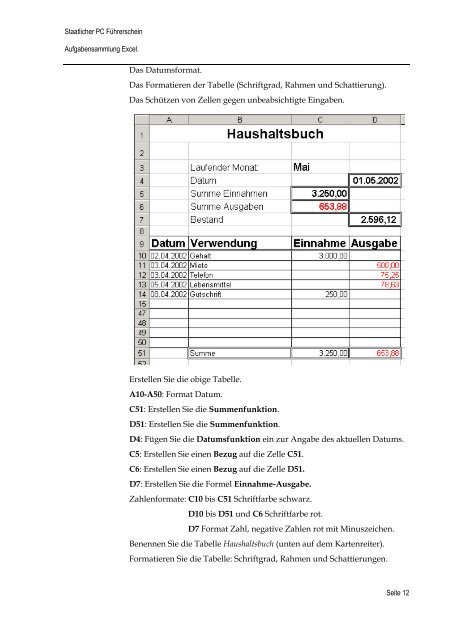 Aufgaben zum Excelmodul.pdf - Klassenwiki