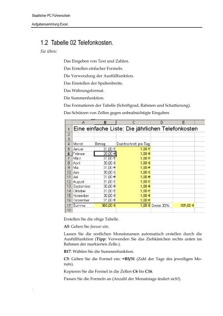 Aufgaben zum Excelmodul.pdf - Klassenwiki