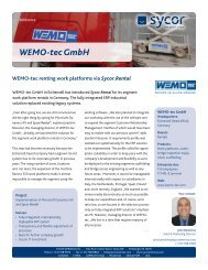 WEMO-tec GmbH: Implementation of an ERP software for rental and ...