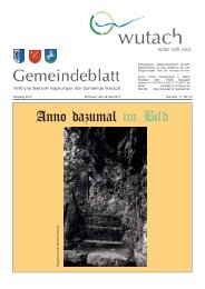 Mitteilungsblatt2013-11.pdf - der Gemeinde Wutach