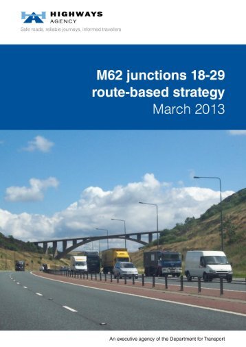 M62 between Leeds and Manchester - Highways Agency