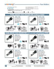 Fuse Holders - Mersen