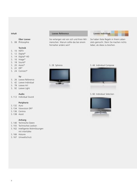 Einfach mehr erleben. Gesamtprogramm 2/2007 - LOEWE.