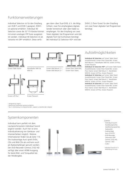 Einfach mehr erleben. Gesamtprogramm 2/2007 - LOEWE.