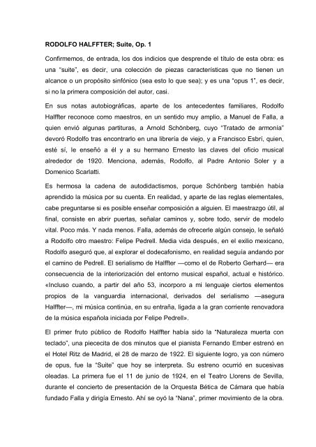 Notas al programa (PDF) - Orquesta y Coro de la Comunidad de ...